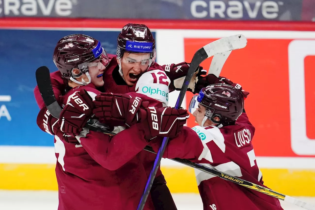 Latvia Shocks Canada in Shootout at World Juniors