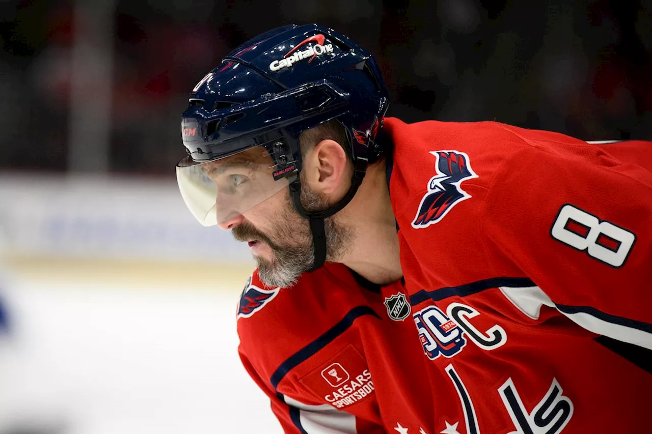 Ovechkin Nears Gretzky's Goals Record