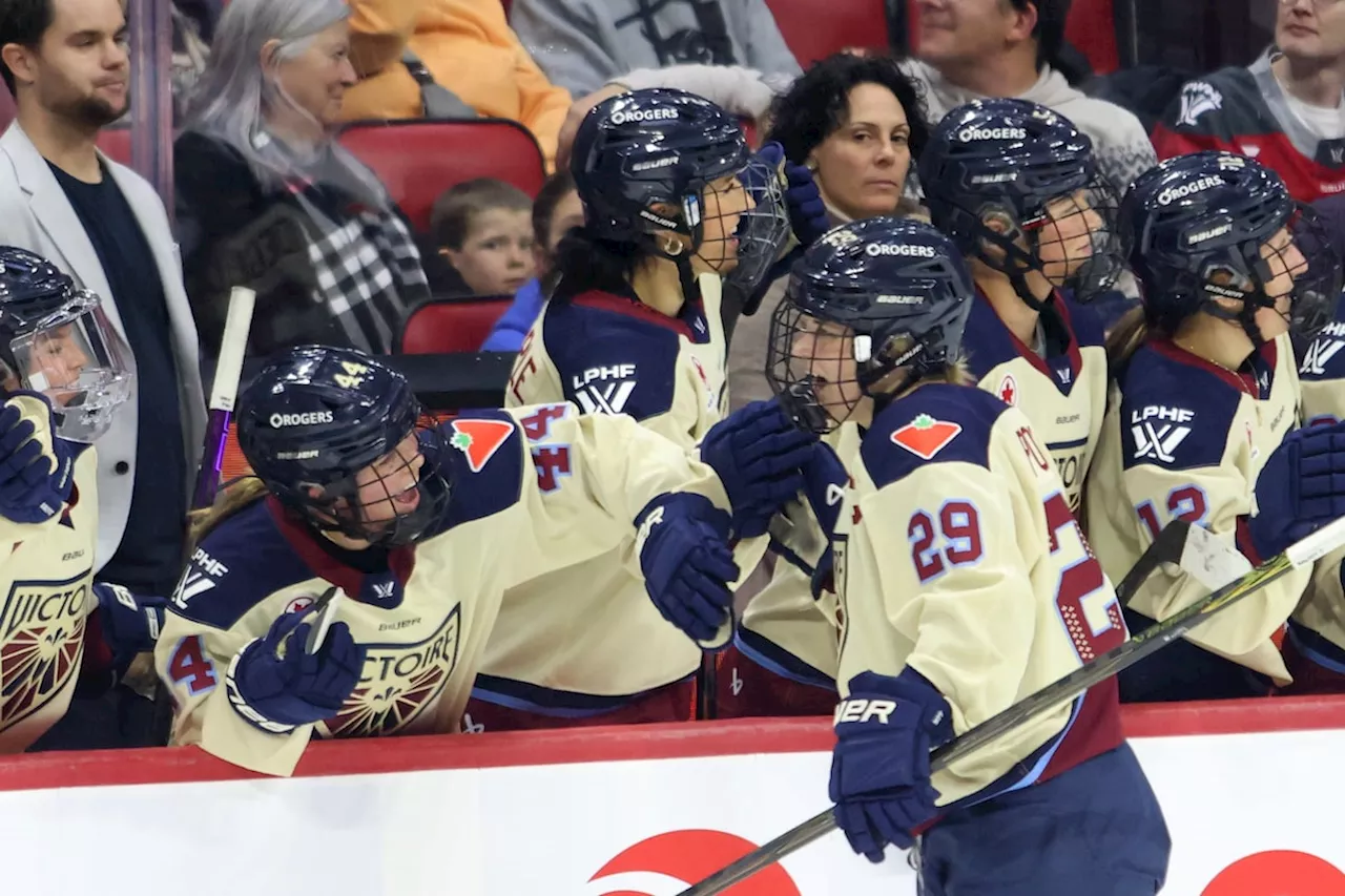 Poulin has game winner as Montreal Victoire tops Minnesota Frost 3-2 for 3rd straight win