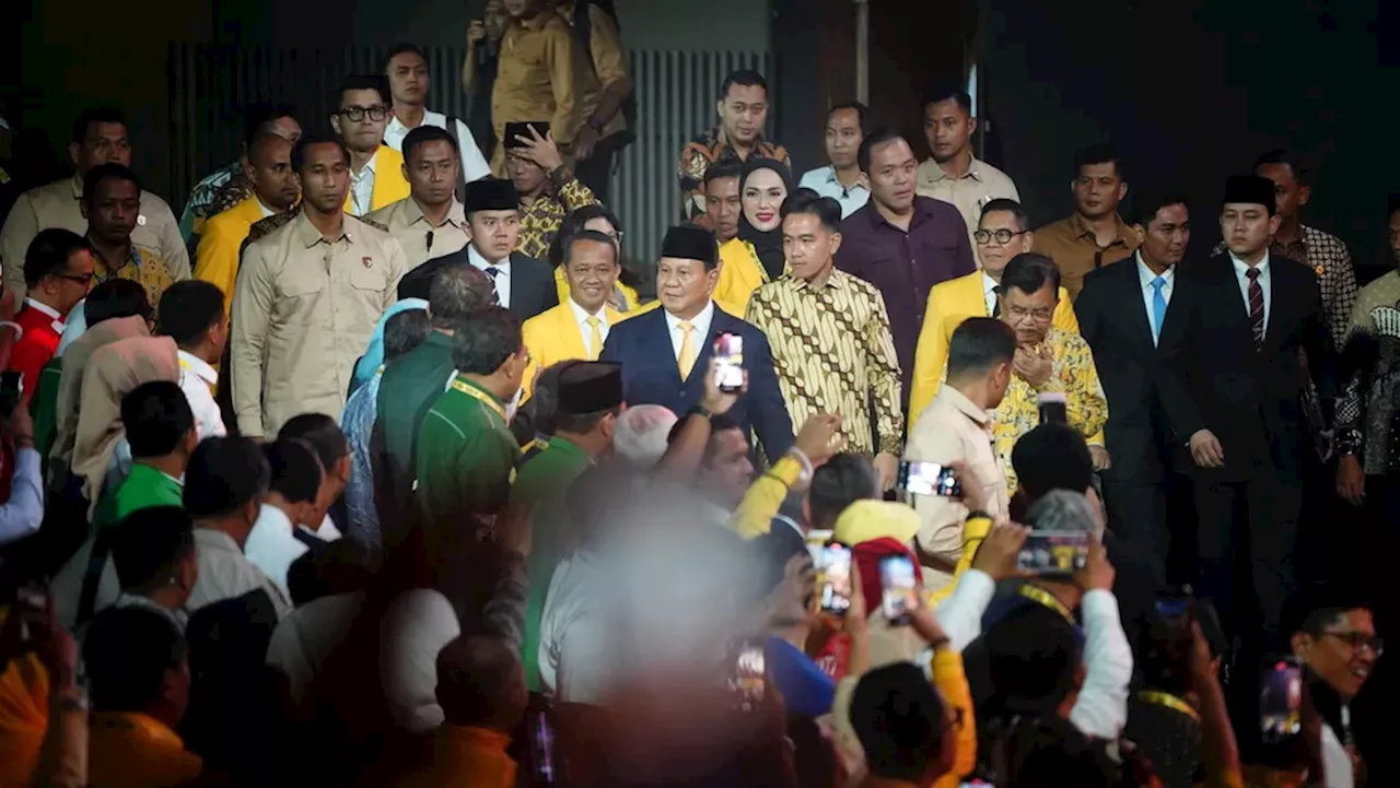 Presiden Prabowo Bertemu Ketua Umum Partai Politik Pendukung Pemerintah