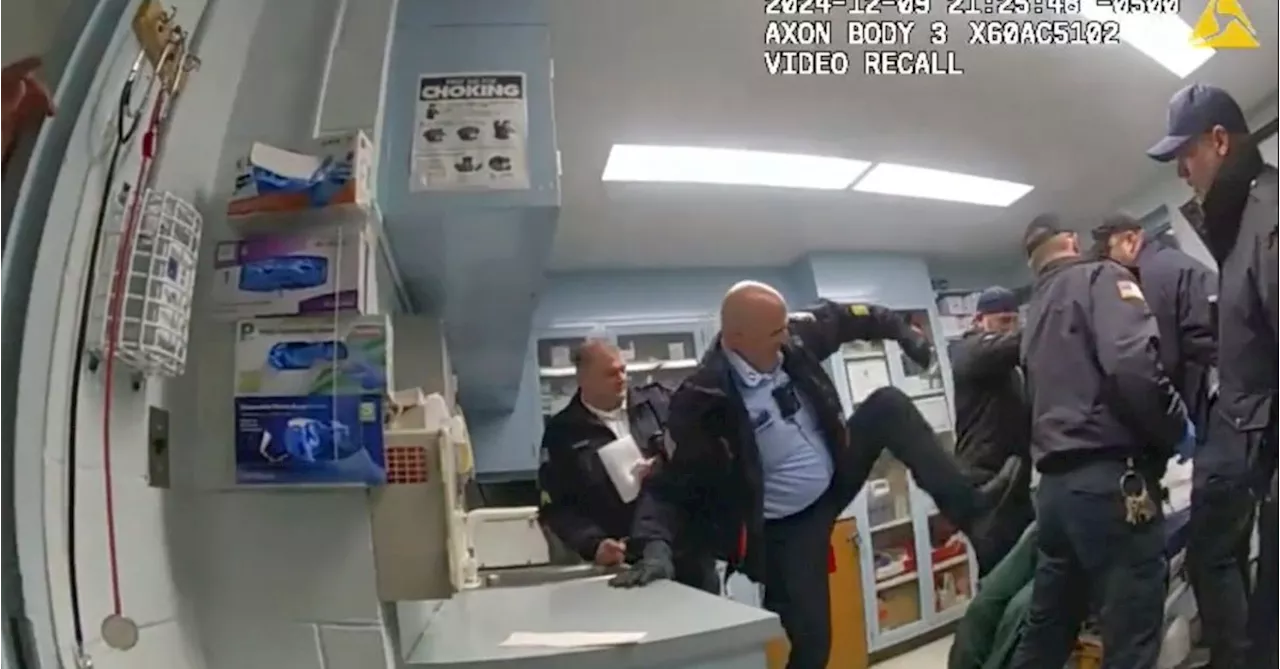 Bodycam Video Shows New York Correctional Officers Pummeling Handcuffed Man In Fatal Beating