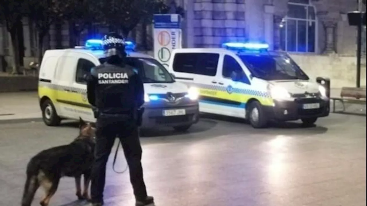 Detención por persecución y intento de arresto de arma en Santander