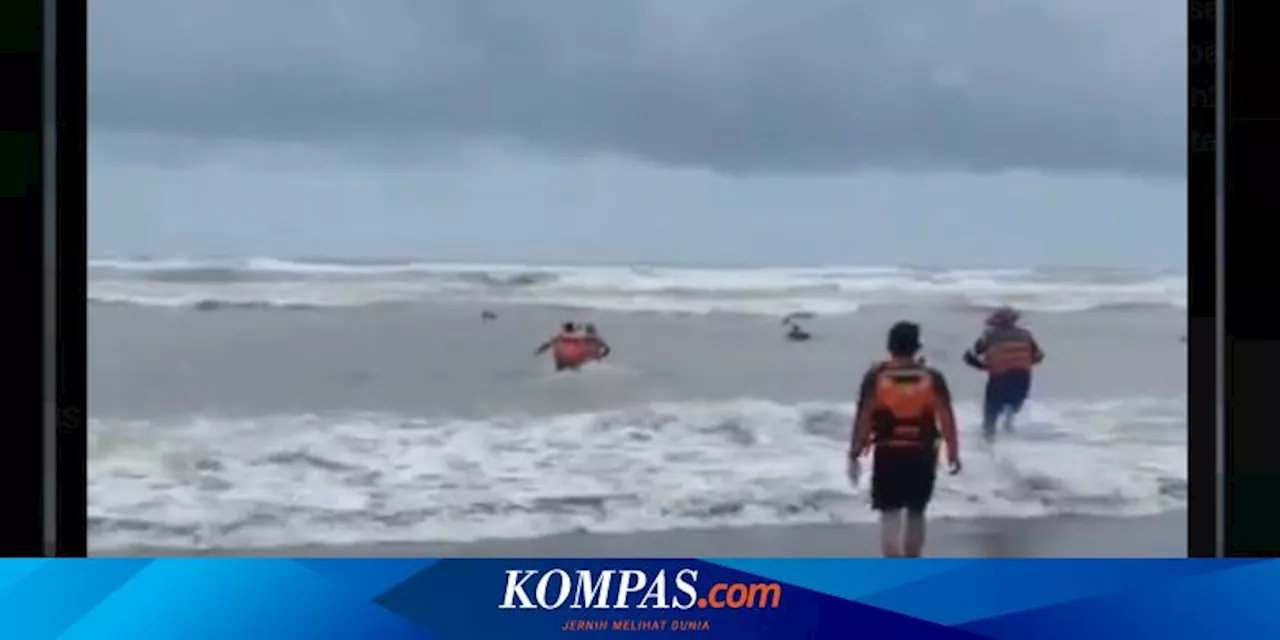 Tiga Wisatawan Asal Klaten Terseret Ombak di Pantai Parangtritis