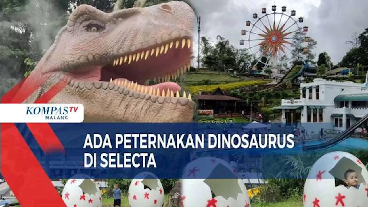 Dino Ranch Hadir di Taman Rekreasi Selecta Batu