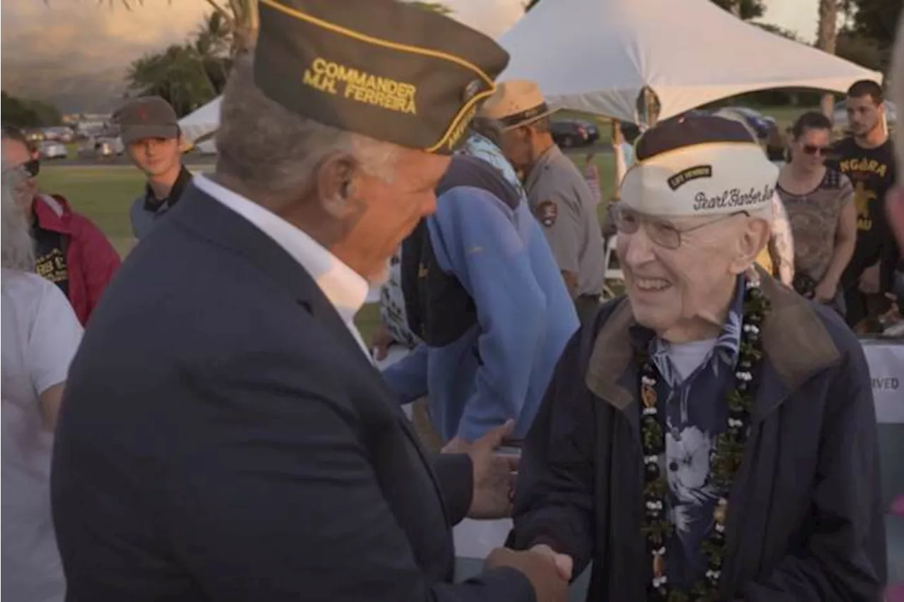 Warren Upton, the oldest living survivor of the attack on Pearl Harbor, dies at 105