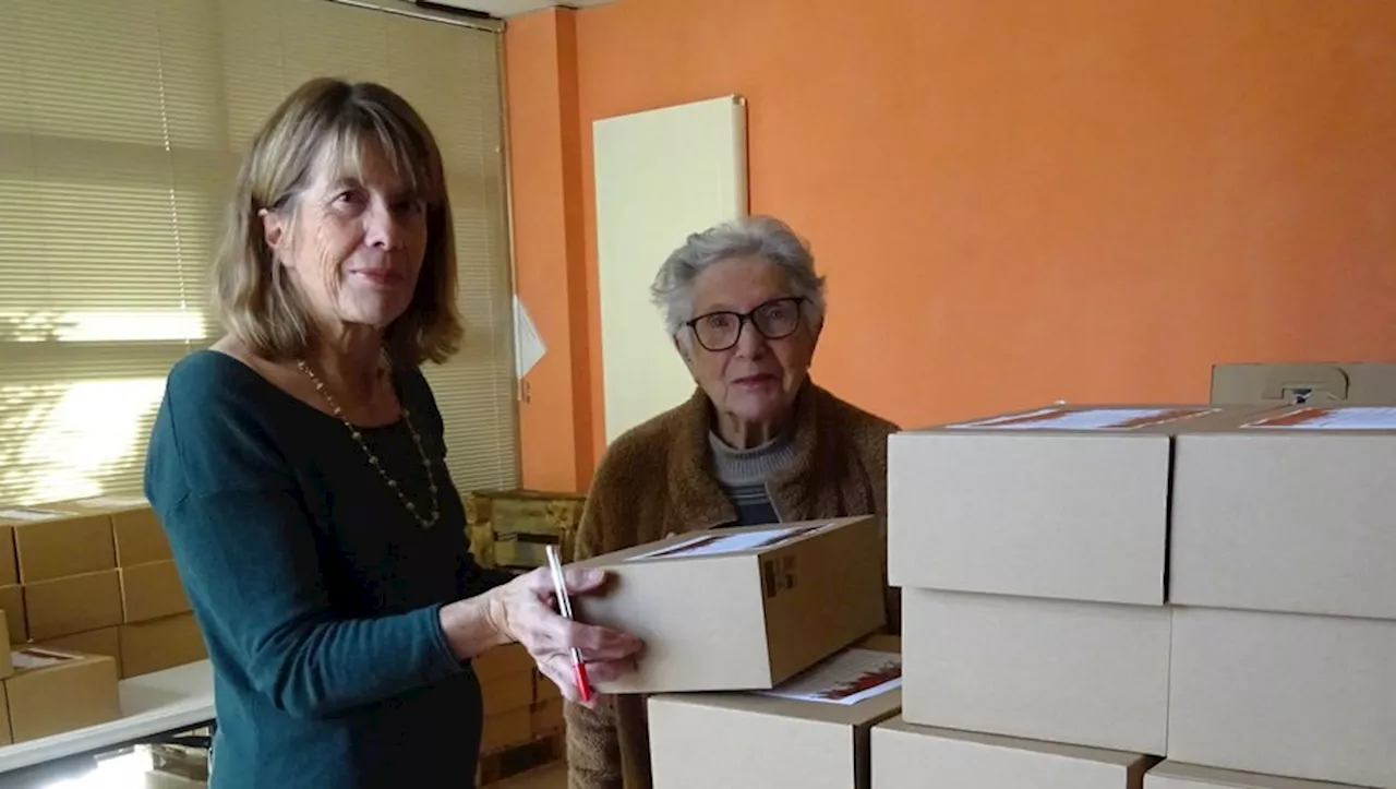 Distribution de colis aux aînés pour les fêtes