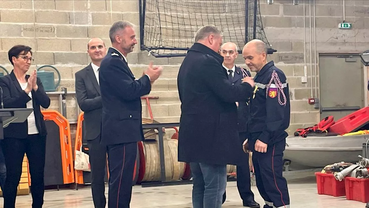 Remise de Diplômes et de Médailles pour les Sapeurs-Pompiers de Capdenac-Gare