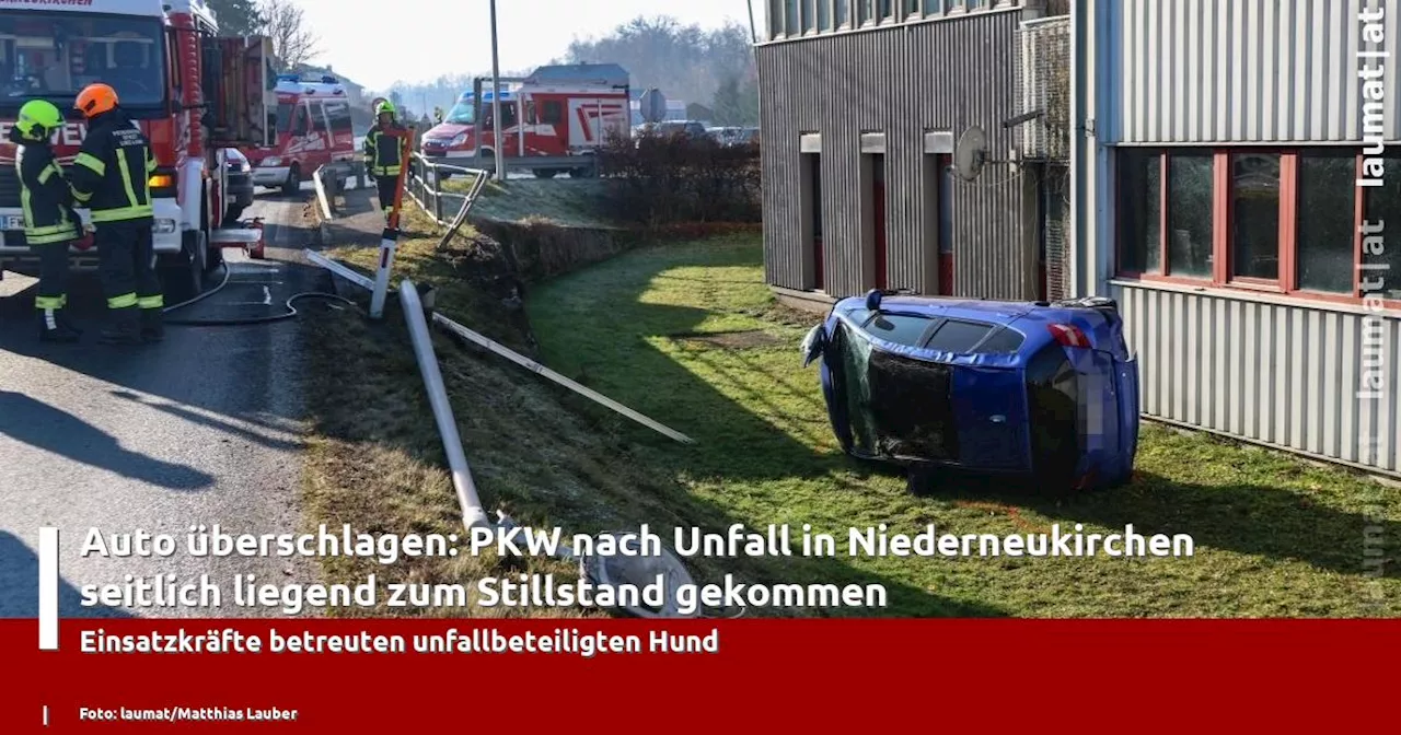 Schwerer Verkehrsunfall in Niederneukirchen