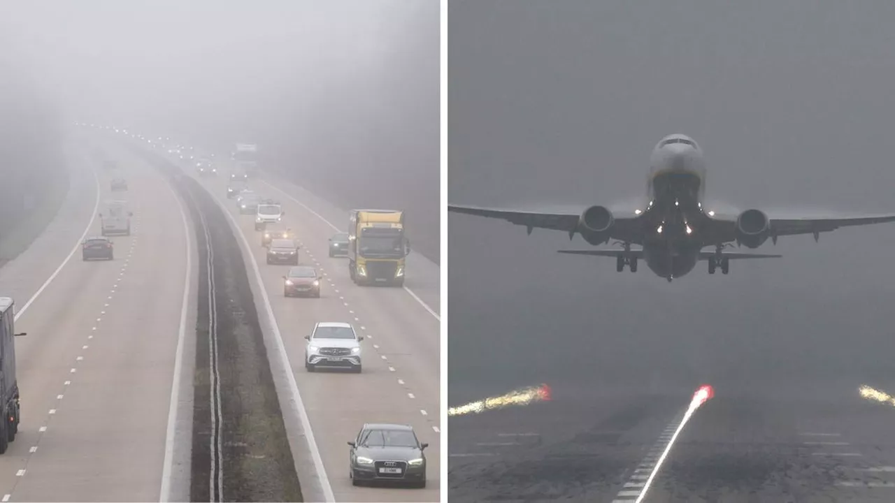 Heavy Fog Causes Flight Delays Across UK Airports