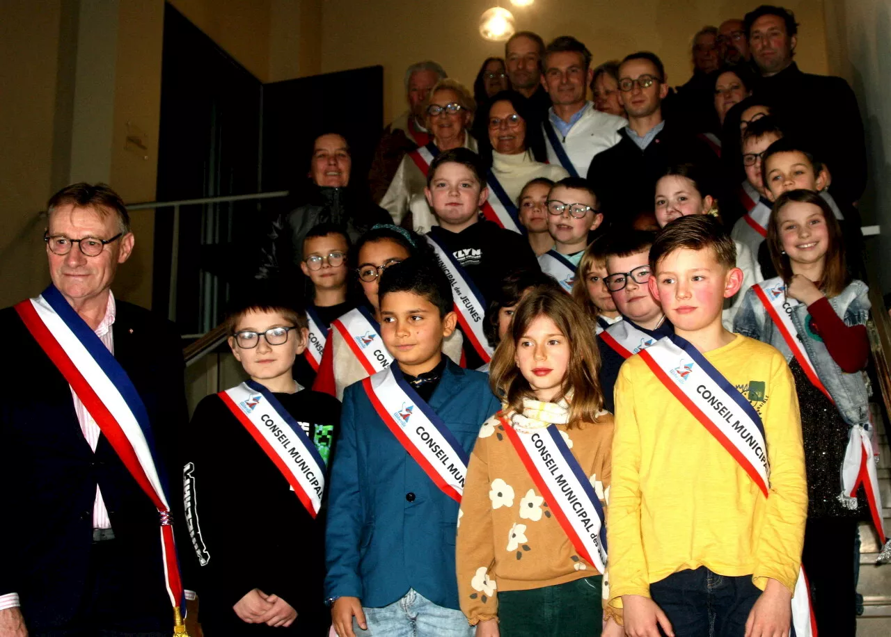 Abbeville possède son conseil municipal des jeunes avec comme jeune maire Elyne Bernard