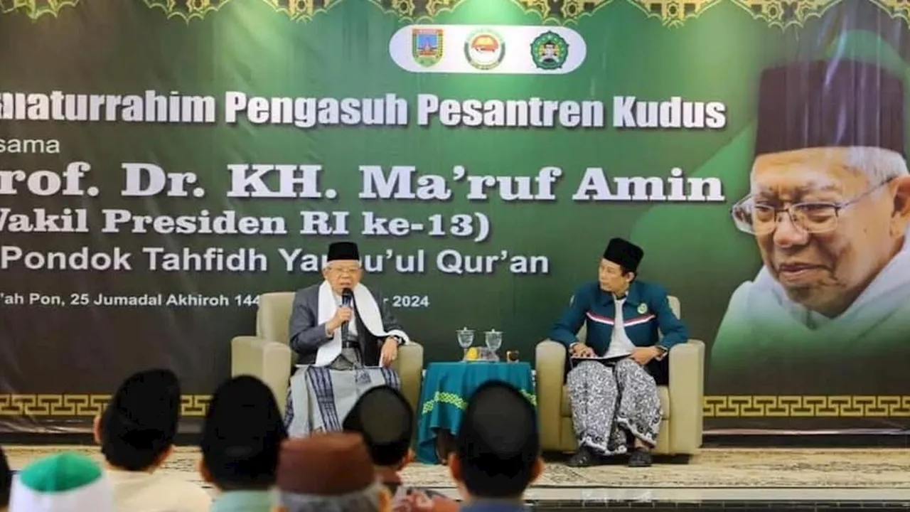 Wapres Ma'ruf Amin Tekankan Peran Ulama dalam Politik