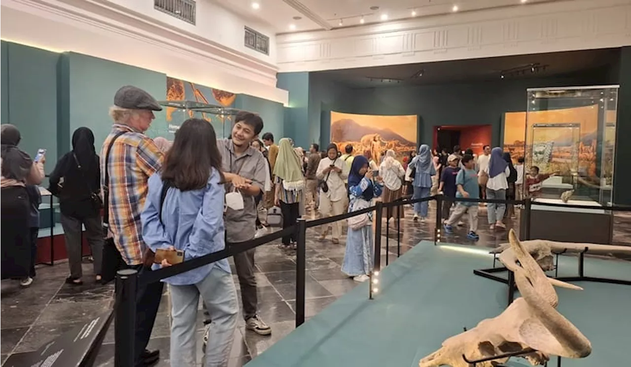 Pameran Fosil Manusia Purba di Museum Nasional Sudah Dikunjungi Hampir 10 Ribu Orang