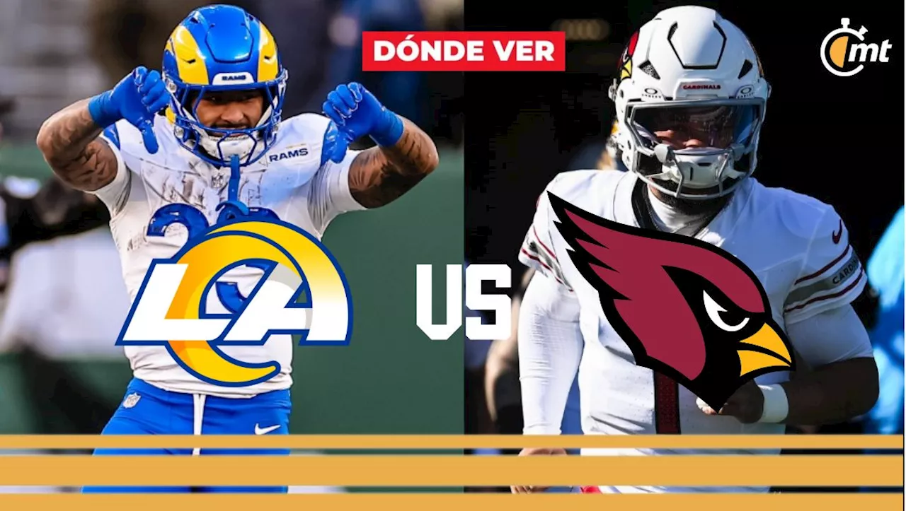 Rams vs. Cardinals: Duelo crucial en la Semana 17 de la NFL