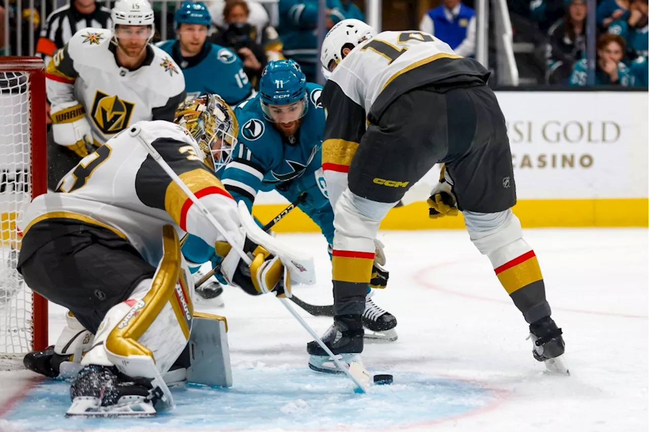 Sharks Blown Away by Golden Knights in Third Period Collapse