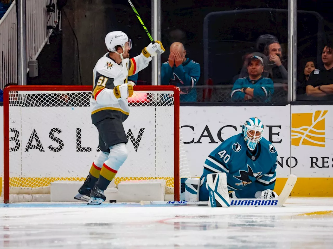 Sharks' Struggles Continue With Third-Period Collapse Against Golden Knights