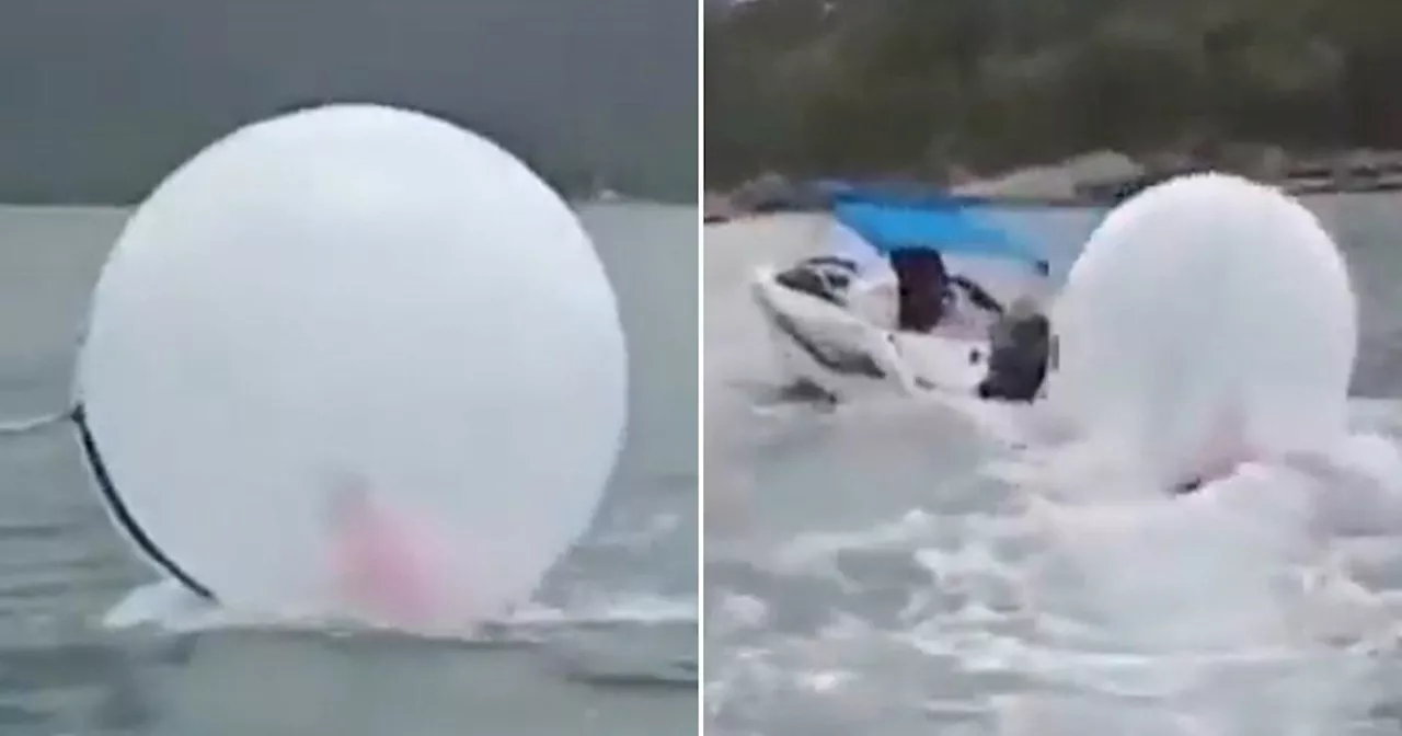 Boy Found Floating at Sea in Inflatable Bubble Ball