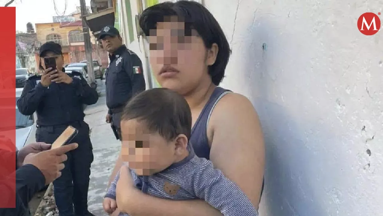 Con engaños, mujer secuestra a bebé de comerciante en Xalapa