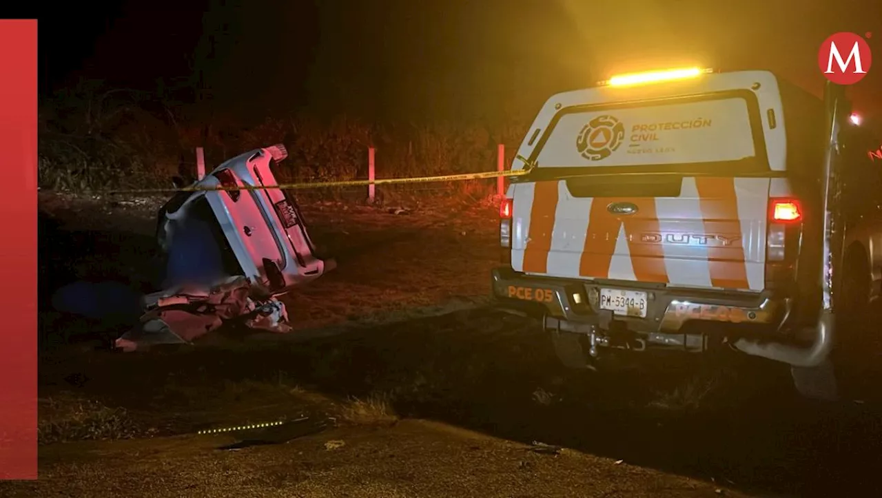 Muere familia tras trágico accidente en carretera Monterrey-Nuevo Laredo; entre ellos un menor de edad