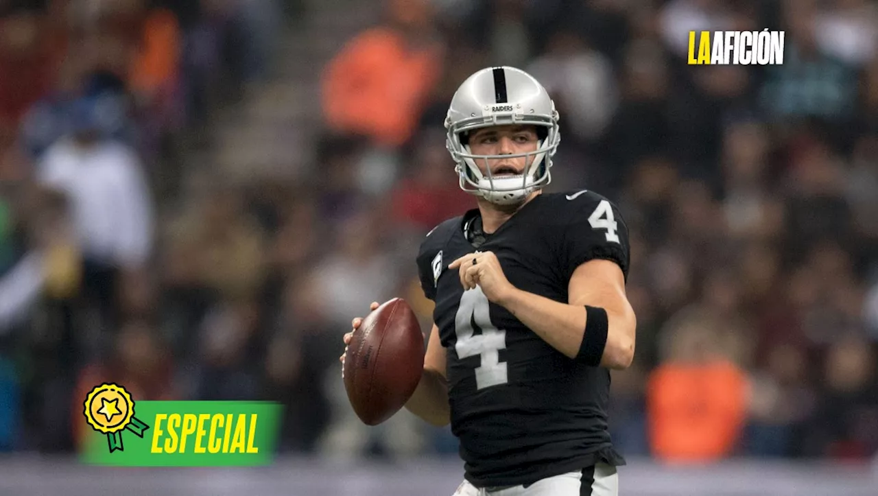 Raiders contra Saints: Una 'gira' con reencuentro para Derek Carr