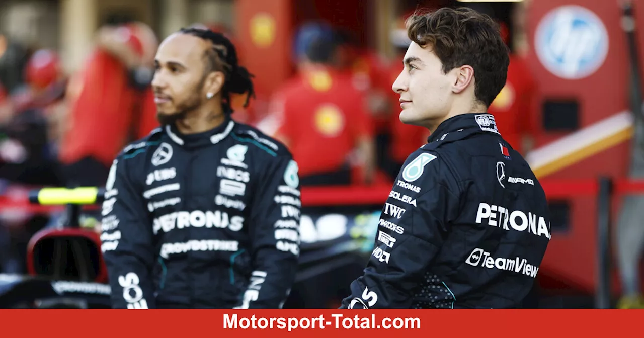 Formel-1-Saison 2024: So schnitten Russell und Hamilton gegeneinander ab