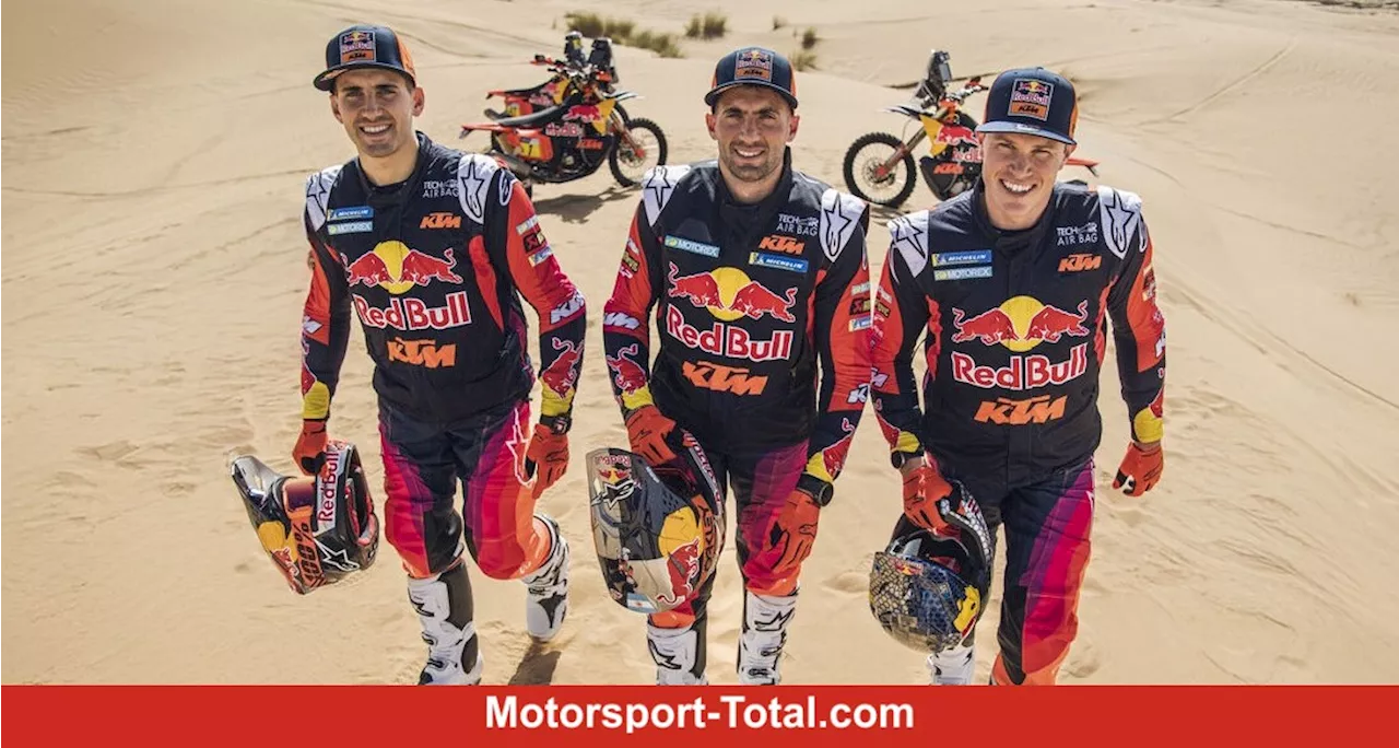 Reduziertes Aufgebot: KTM schickt nur noch drei Fahrer zur Rallye Dakar