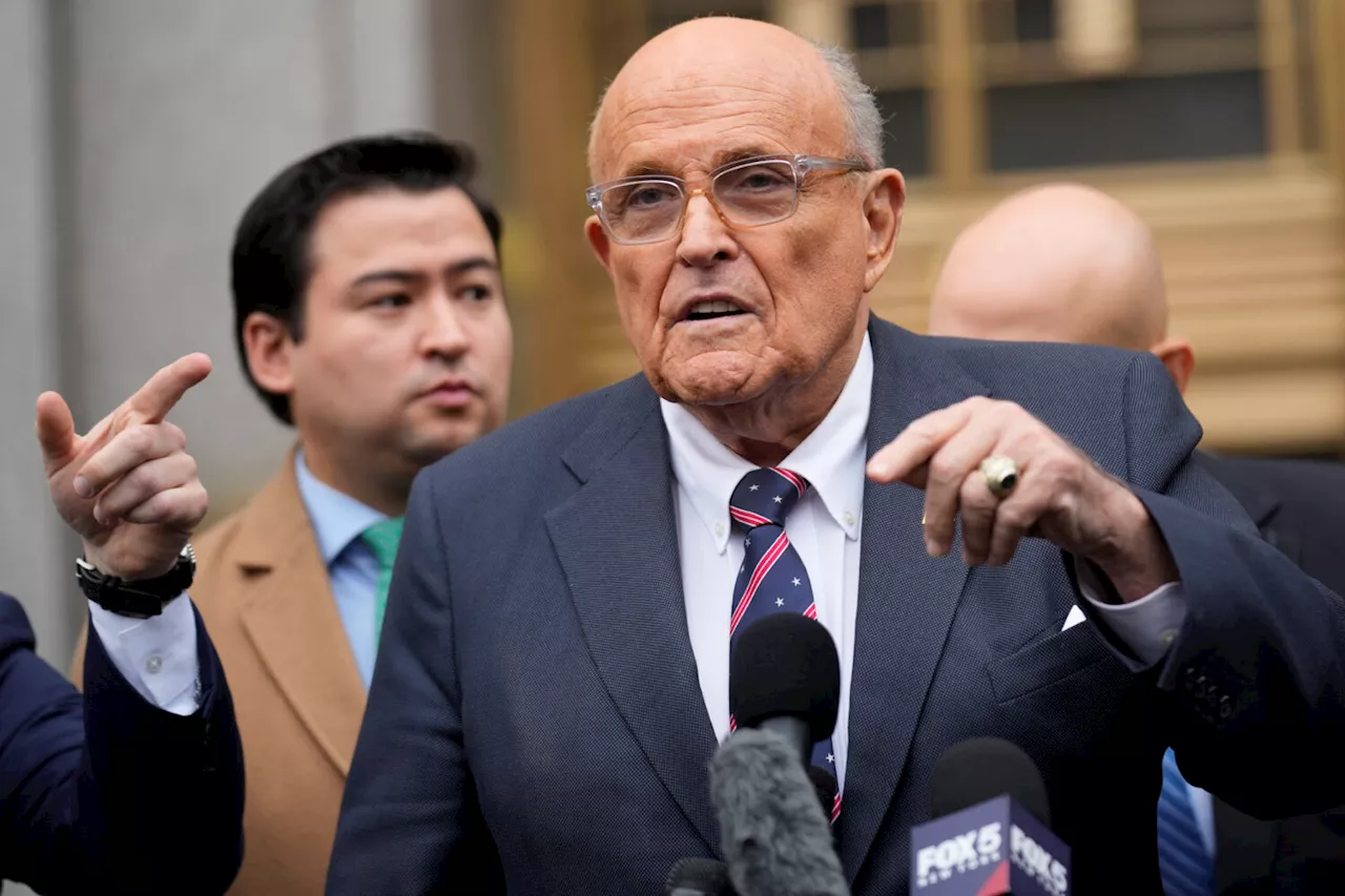 Giuliani Faces Contempt Hearing Over Defamation Award