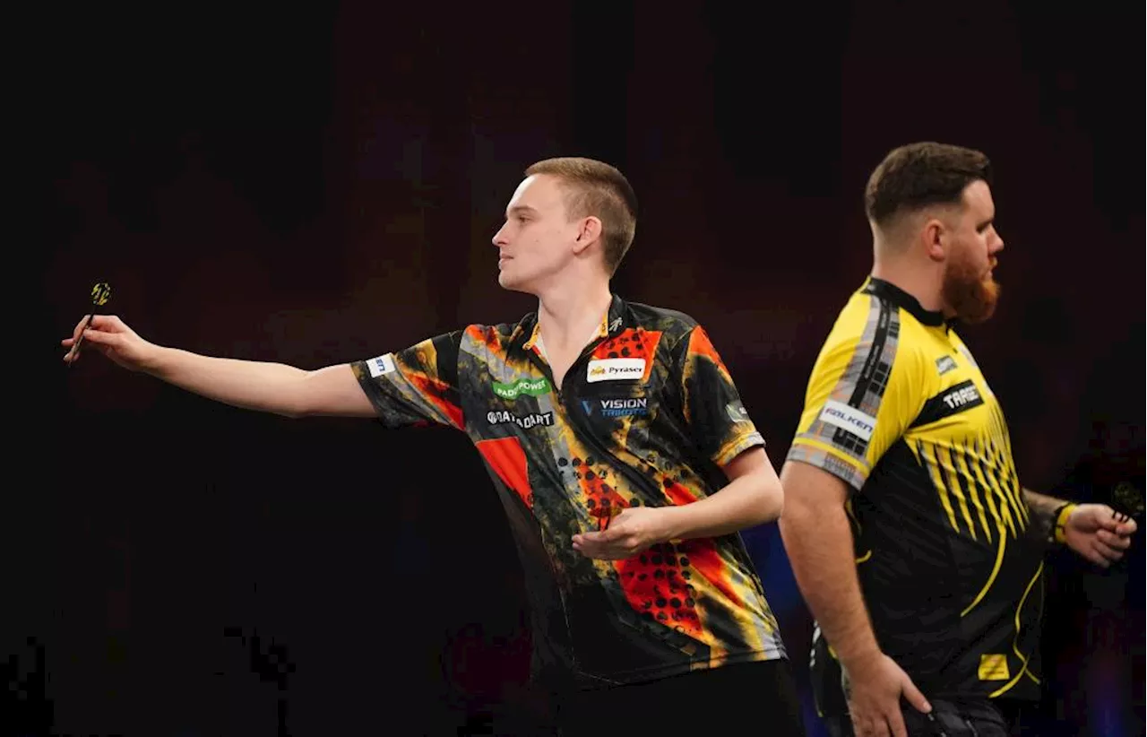 Pietreczko im Darts-Achtelfinale