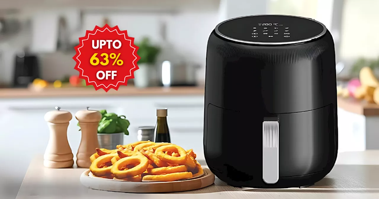 ऑयली खाना बढ़ा सकता है कोलेस्ट्रॉल, इन Top Air Fryer से बिना तेल कुकिंग होगी आसान, मिल रहा है 63% तक डिस्काउंट