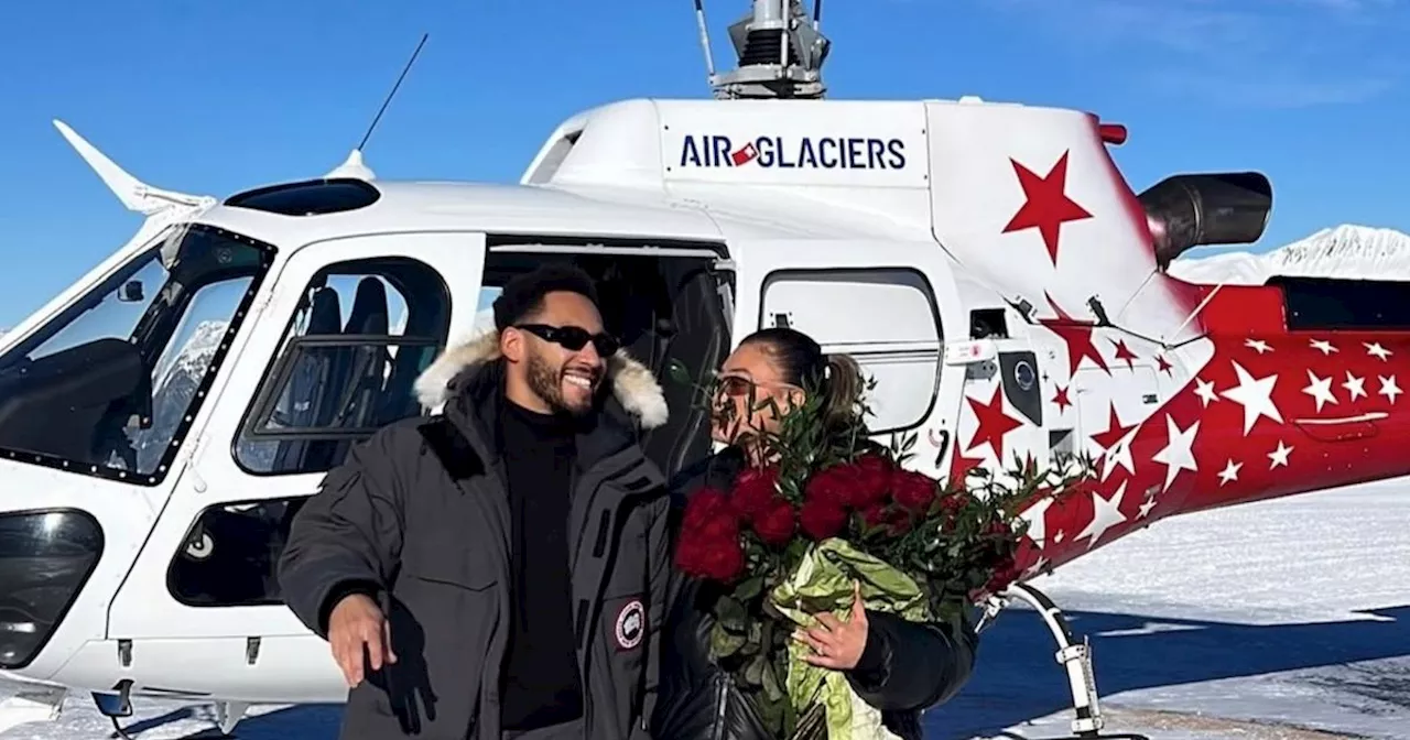 Love Island's Josh Denzel Proposes to Ruby Wong in Romantic Swiss Alps Setting