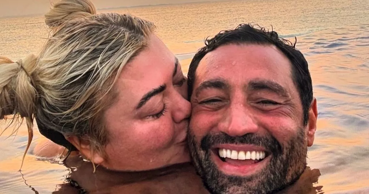 Medics rush to treat Gemma Collins' fiancé Rami Hawash after emergency call