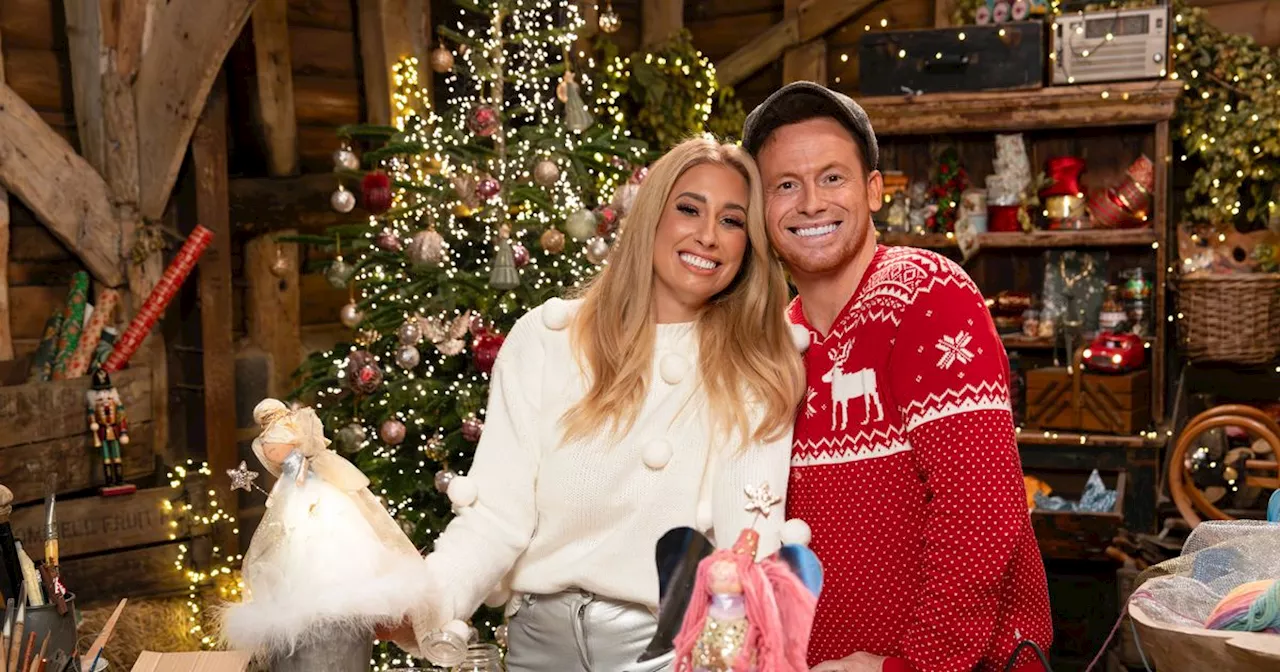 Stacey Solomon Shares Emotional Christmas Video with Joe Swash and Kids