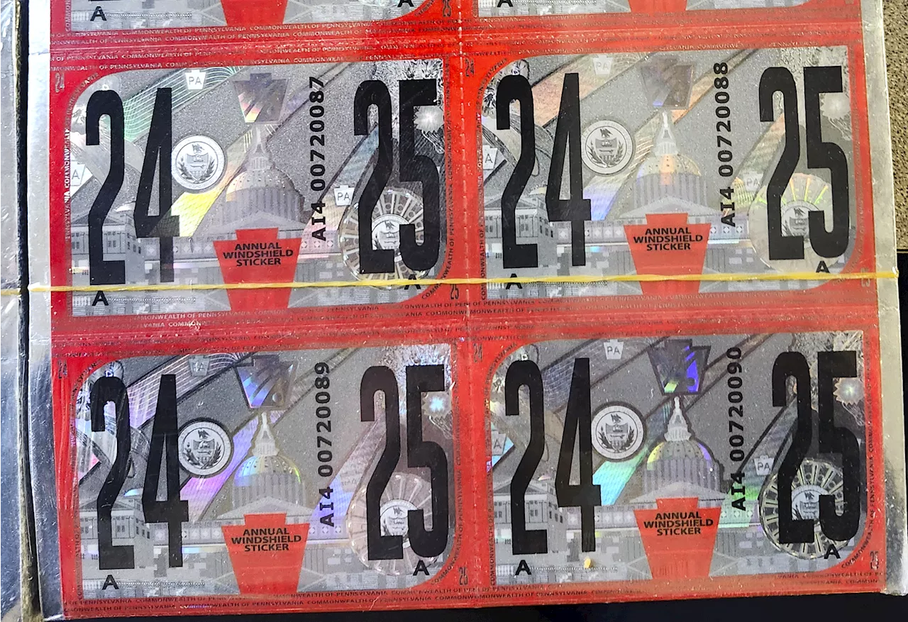 1.4 Million Dollar Sting: Fake Vehicle Inspection Stickers Seized in Pennsylvania