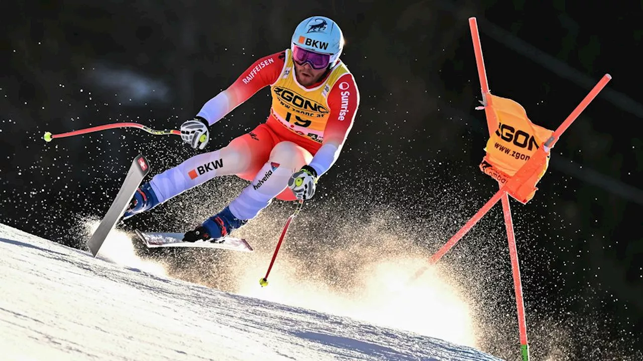 Alexis Monney Verrast met Winst in Bormio, Cyprien Sarrazin Na Zware Val