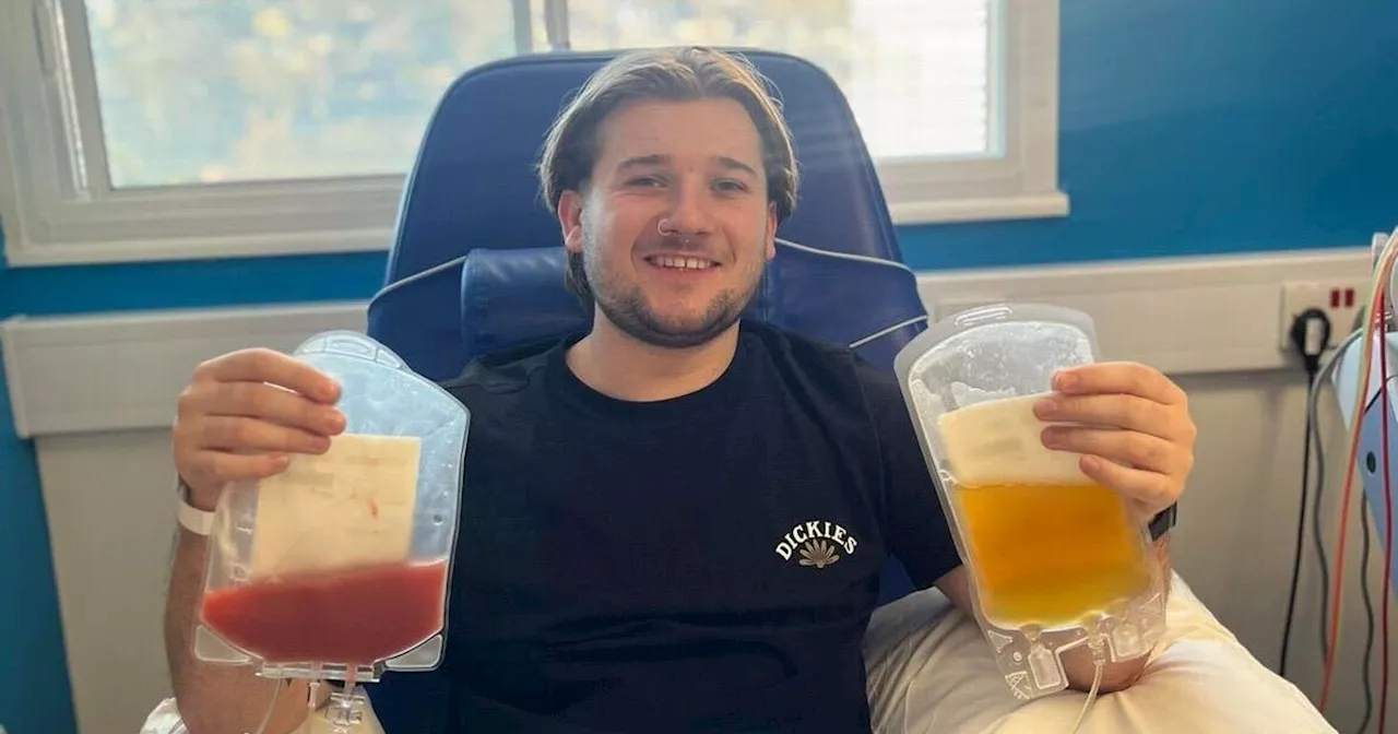 Mansfield Man Saves Life with Stem Cell Donation