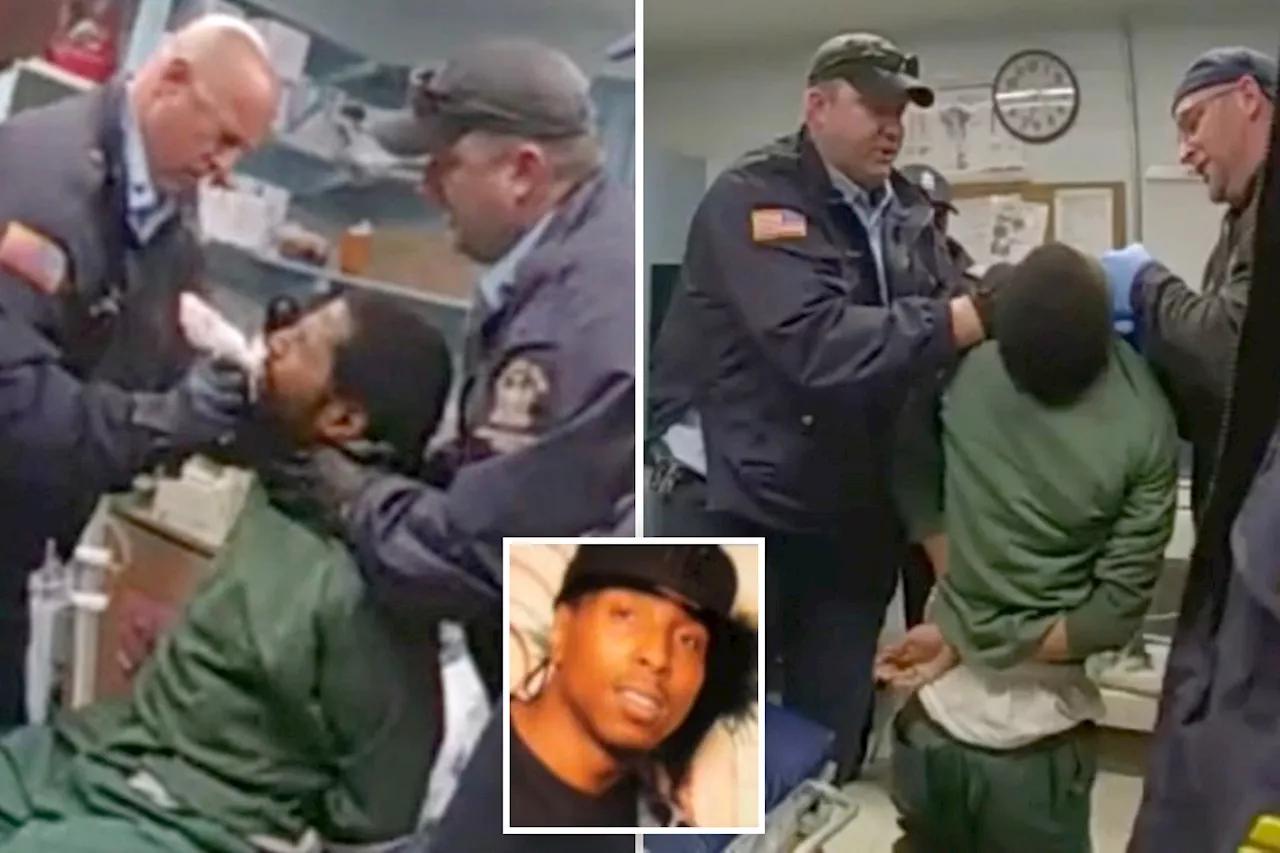 Disturbing body cam footage shows NY prison guards brutally beating handcuffed inmate, leading to his death