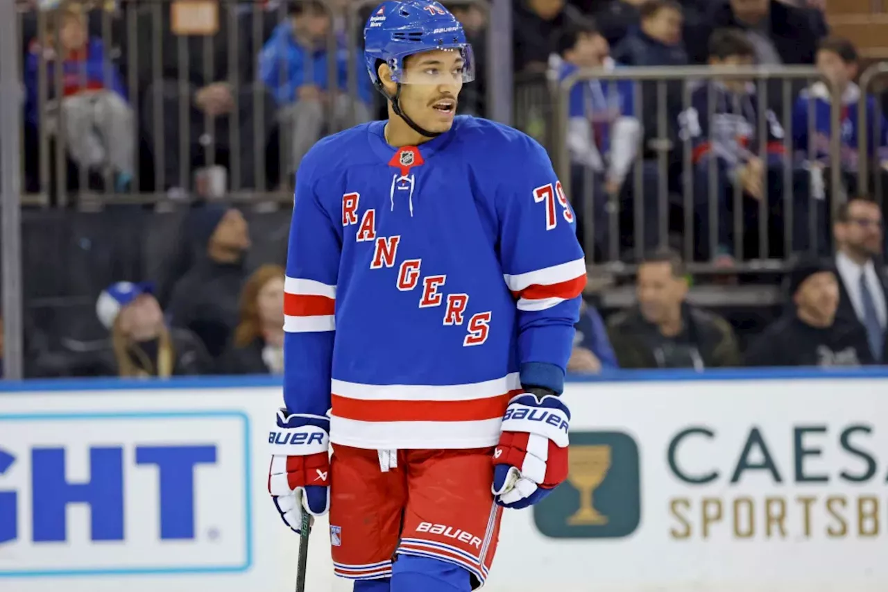 Rangers Defenseman K'Andre Miller Returns After Injury