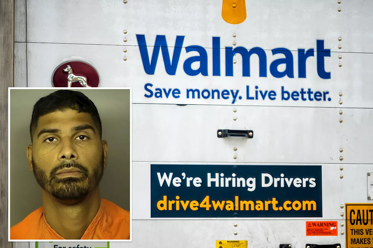 Walmart driver caught masturbating in woman's driveway after delivering her groceries