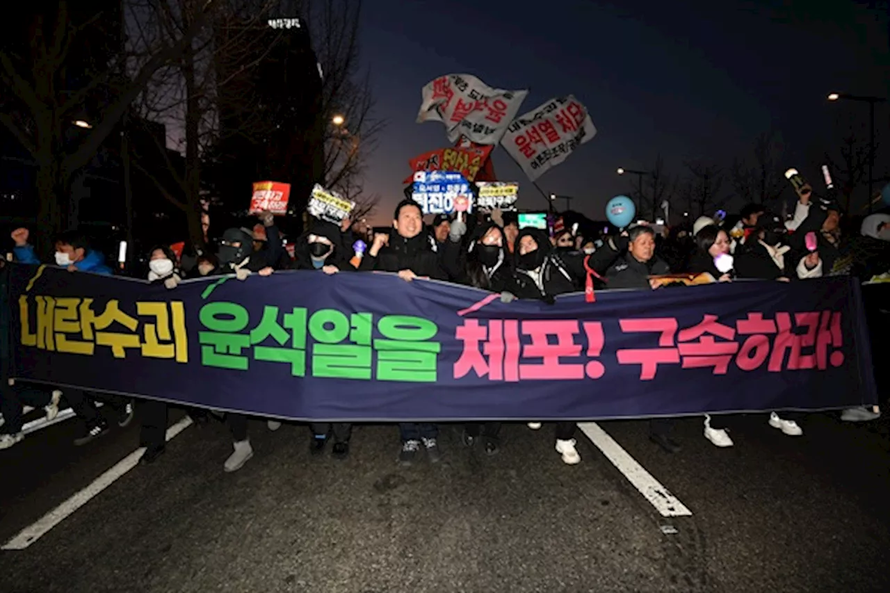 [사진] '내란수괴 윤석열 파면시키자'... 다양한 얼굴들