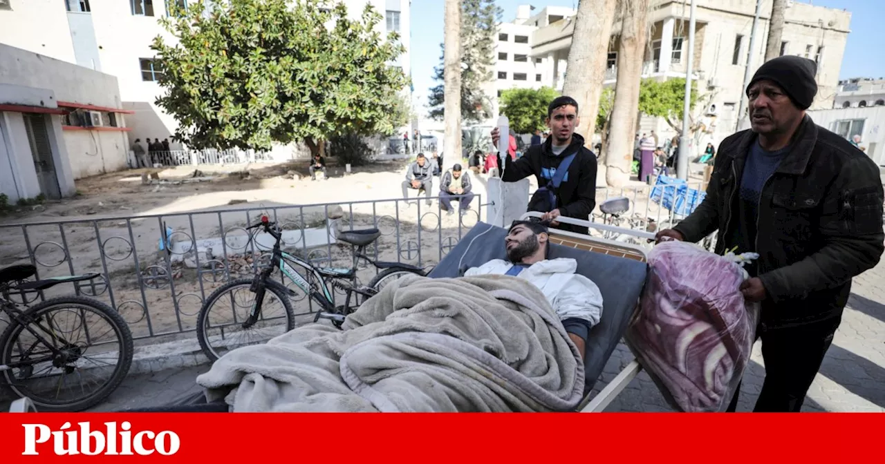 Último grande hospital no Norte da Faixa de Gaza fica 'fora de serviço' após ataque israelita