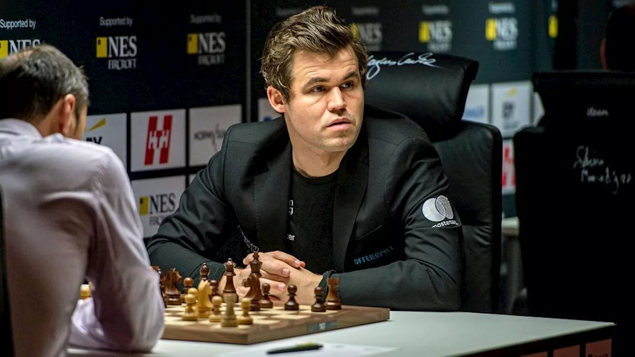 Schach-Eklat: Magnus Carlsen fliegt wegen seiner Jeans aus Schnellschach-WM