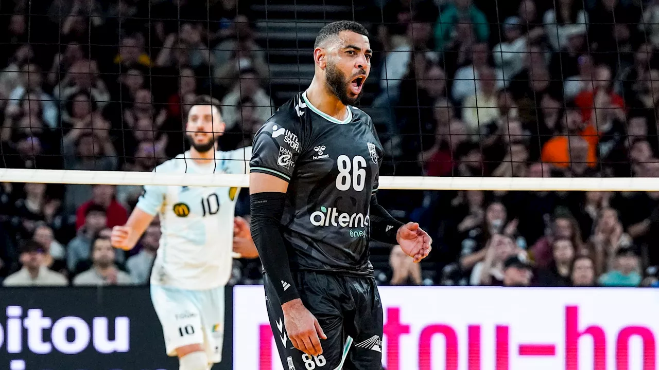 Ngapeth quitte Poitiers en beauté, une star qui a mis le volley français en lumière.