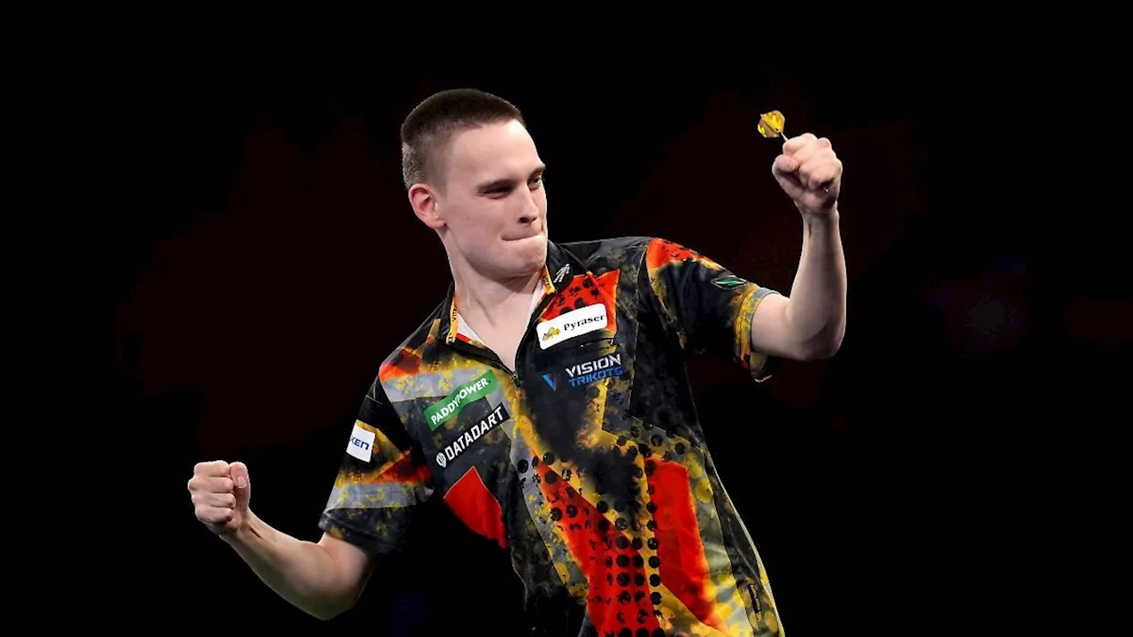 Deutscher Darts-Star Ricardo „Pikachu” Pietreczko im WM-Achtelfinale