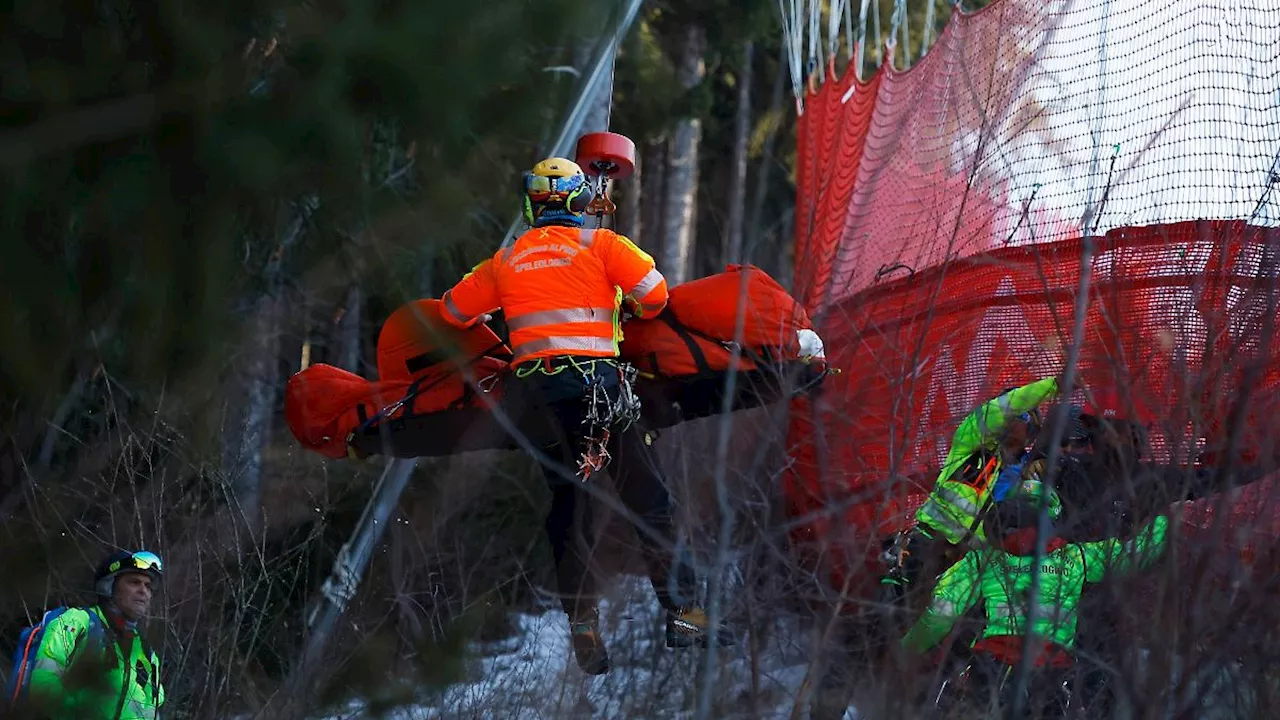 Ski-Sturz: Sarrazin schwer verletzt