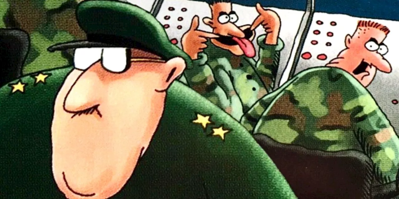 Gary Larson's Most Popular War Comic Is Hilariously Relatable