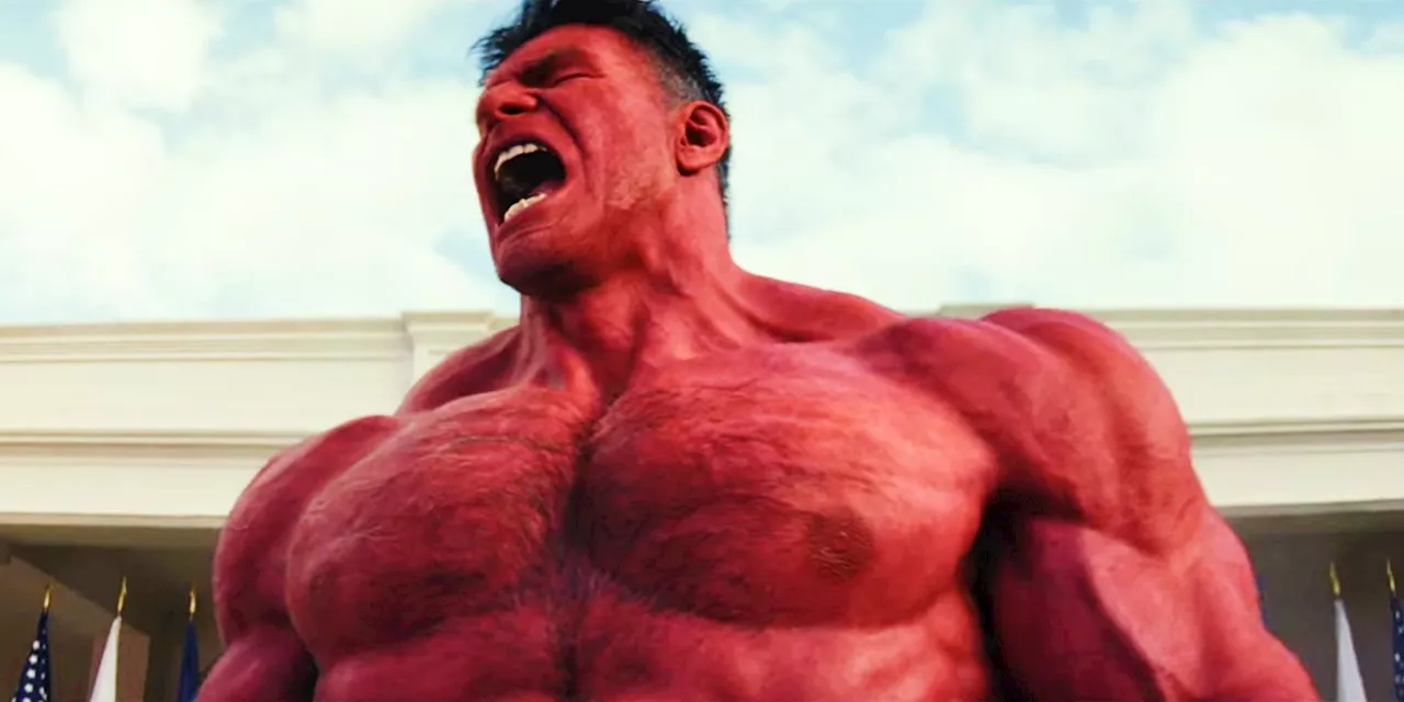 Red Hulk Finally Joins the MCU in Captain America: Brave New World