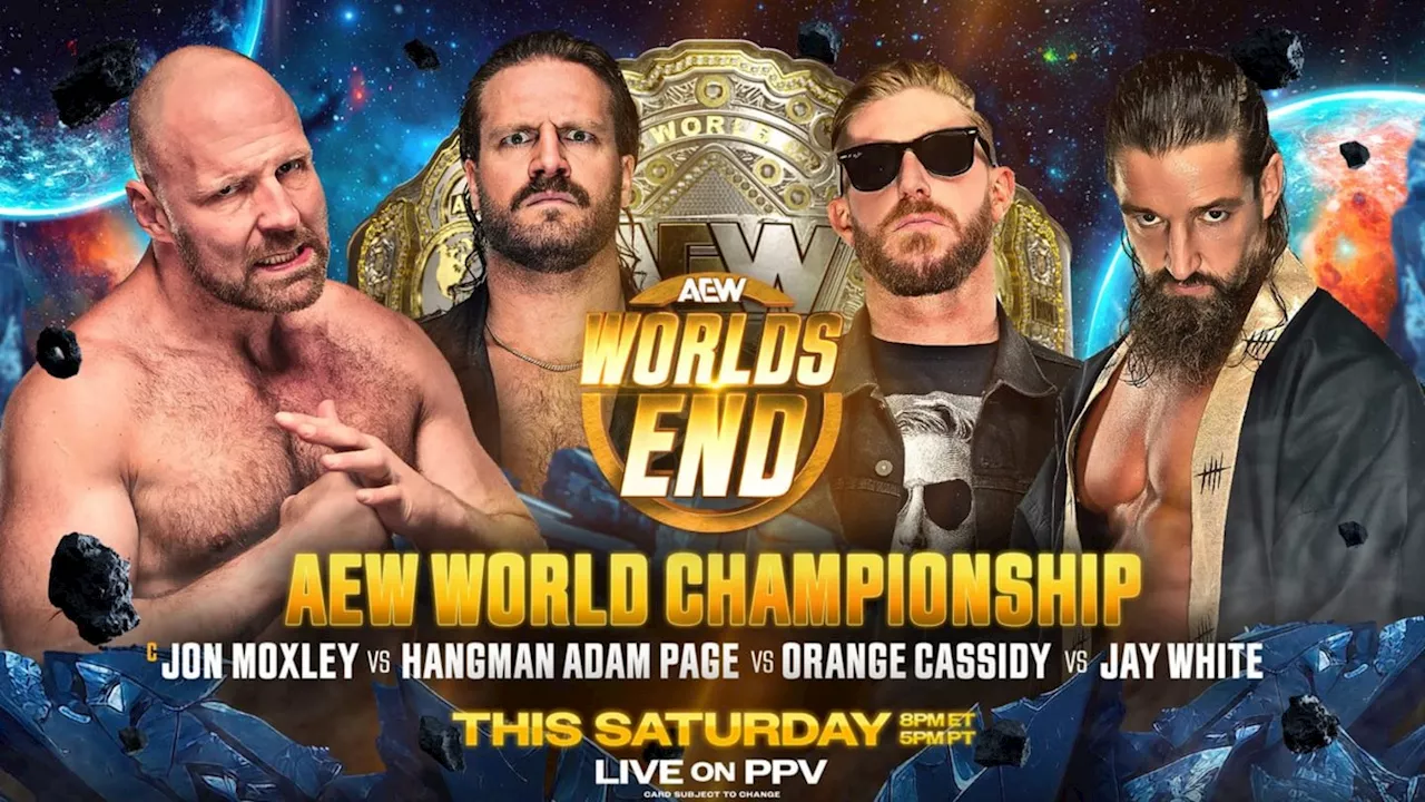 AEW Worlds End 2024: Jon Moxley Defends in Four-Way Match