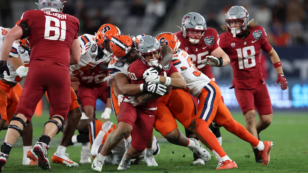 Washington State Cougars Fall to Syracuse Orange in Holiday Bowl