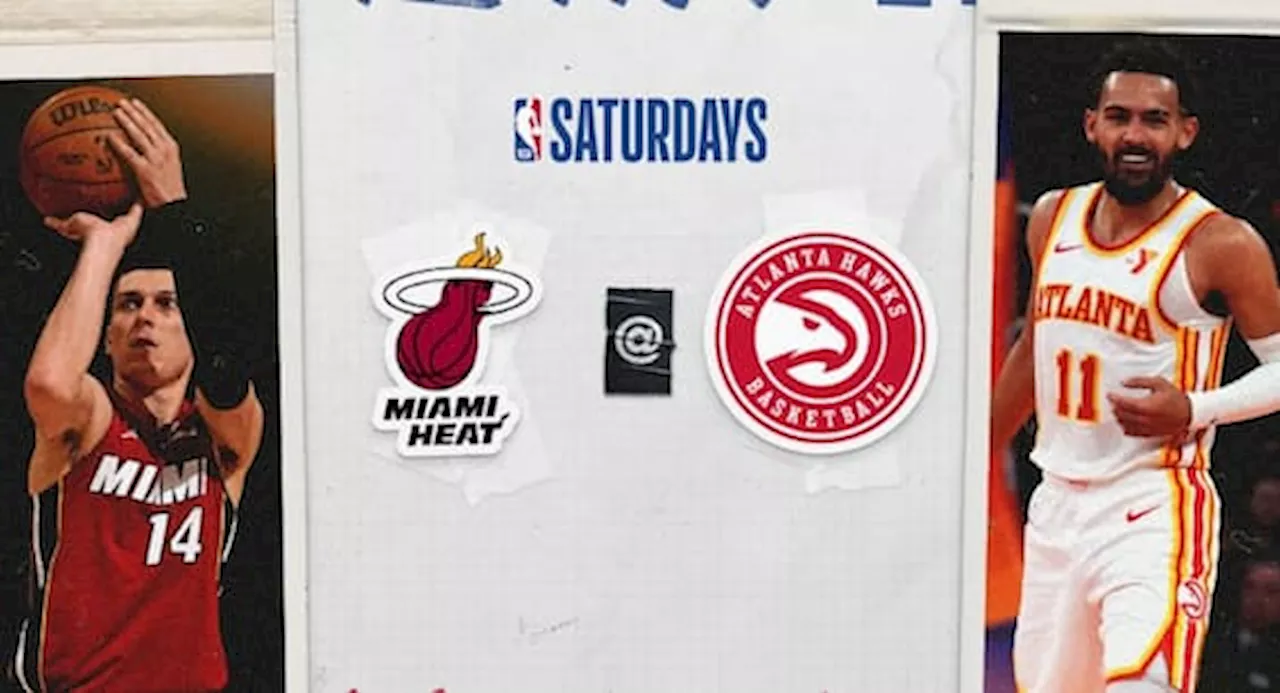 Miami Heat e Atlanta Hawks si sfidano per i playoff NBA