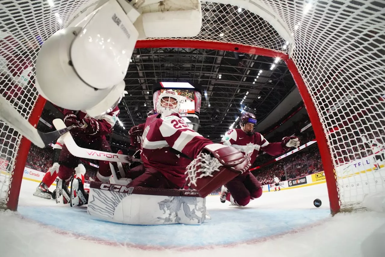 Latvia Upsets Canada in Shootoout at World Juniors