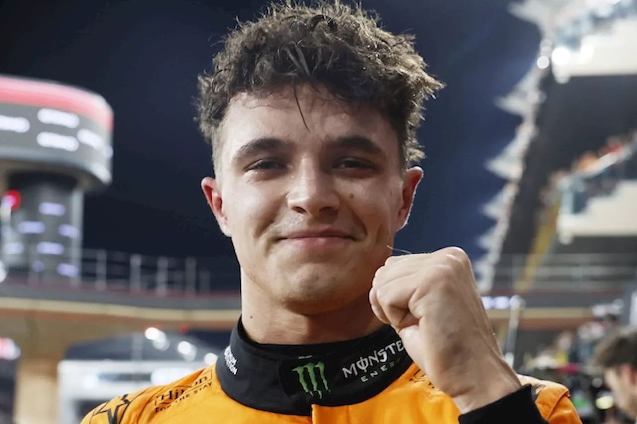 Lando Norris ist mit Platz zwei in der Formel-1-WM zufrieden